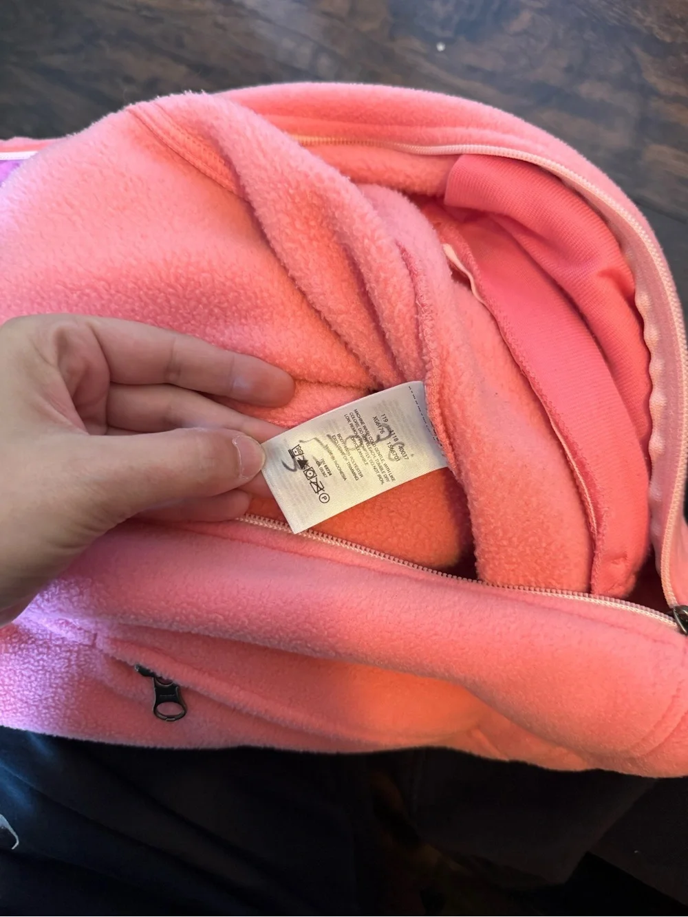 Columbia Girls' Benton Springs Fleece Jacket Small 7/8